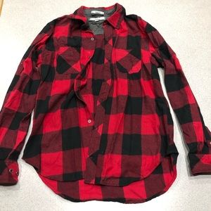 Buffalo plaid button up